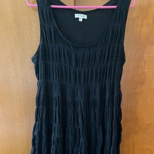 Max Studio Textured A-Line Sleeveless Dress